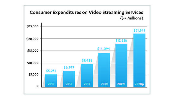 Consumer Expenditures on Video Streaming Services