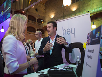 Exhibitors at the Tabletop Exhibition and Networking Reception, CES Unveiled Amsterdam