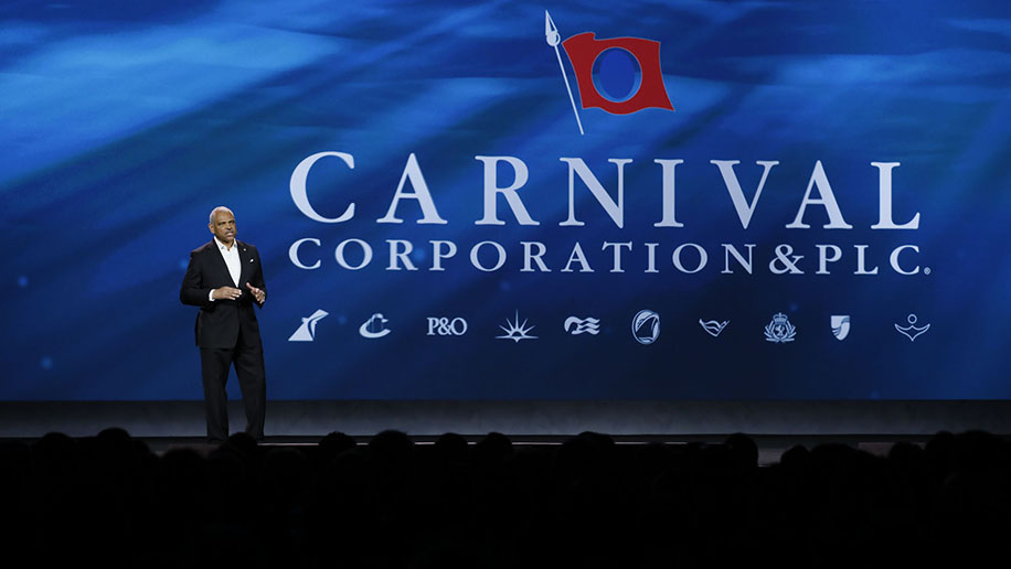 Carnival Corporation CEO Arnold Donald Announces the OceanMedallion on the CES Keynote Stage