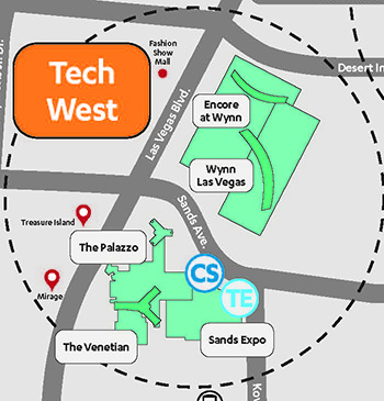 Official Show Locations - Ces 2022